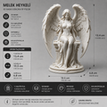 Melek Heykeli 3D Baskı Dekoratif Figür